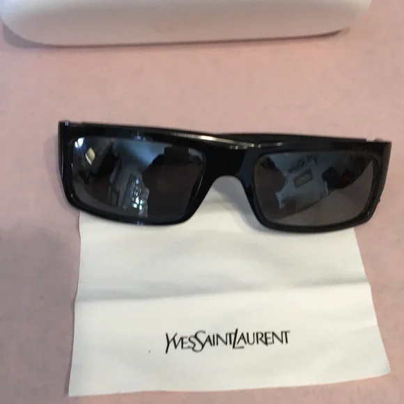 Yves Saint Laurent  Sunglasses and Case - Picture 3 of 15